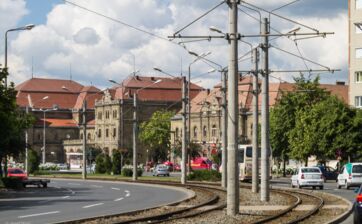 2017 - Arad - Podgoria Richtung Hauptbahnhof