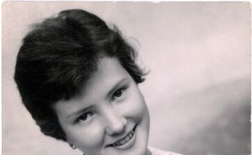 1964 - Akkordeonlehrerin Hermine Jakob