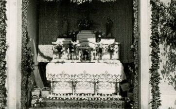 In den 50er - Altar